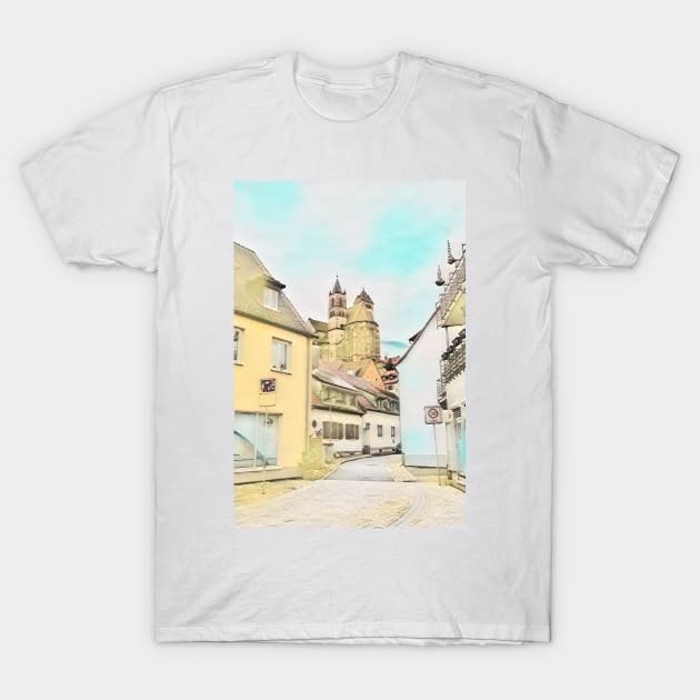 St. Stephan's Cathedral of Breisach T-Shirt by stuartchard